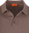 Suitable Compact Cotton Poloshirt Taupe Product / Detail