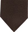 Suitable Stropdas Wol/Zijde Visgraat Bruin Product / Detail