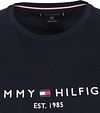 Tommy Hilfiger Logo T-shirt Donkerblauw Product / Detail