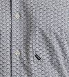 Camisa Vanguard de manga corta con estampado azul Model / Detail