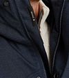 Parka Wheelride de Vanguard en azul marino Model / Detail