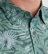 Vanguard Chemise Short Sleeve à imprimé vert Model / Detail
