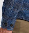Vanguard Overshirt z szczotkowanej tkaniny w kratę, niebieski Model / Detail