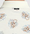 Vanguard Polo Shirt Print Ecru Model / Detail