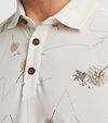 Vanguard Poloshirt Druck Ecru Model / Detail