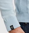 Vanguard Pullover Slubs Hellblau Model / Detail