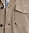 Vanguard Overshirt Camel Model / Detail