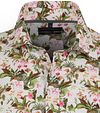 Suitable Camicia a maniche corte con stampa jungle verde Product / Detail