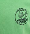 T-Shirt con logo Scotch & Soda verde Product / Detail