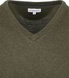 Jersey McGregor de cuello en V en verde oliva Product / Detail