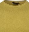 Maglione Steppin' Out in cotone e cashmere verde muschio Product / Detail