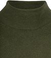 Steppin' Out Dolcevita in cotone e cashmere verde oliva Product / Detail