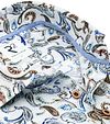 Koszula R2 z mieszanki lnu z wzorem paisley, biała Product / Detail