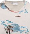 T-Shirt No Excess z nadrukiem w kolorze ecru Product / Detail