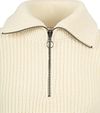 Armor-Lux sweter Camionneur Half Zip z wełny, ecru Product / Detail