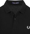 Fred Perry Polo Plain Zwart Product / Detail