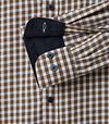 Camicia CASAMODA a quadri beige Product / Detail