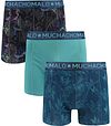 Muchachomalo 3-pakke boxershorts Flamingo U-FLAMINGO1010-01-Print/Print/Green
