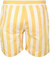 Scotch & Soda Short de Bain Rayures Jaune Product / Achterkant