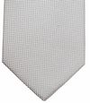 Cravatta in seta Suitable argento Product / Detail