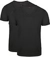 Levi's T-shirt V-Neck Zwart 2Pack 701238694-884 kopen | Suitable