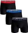 Björn Borg Bomull Stretch Boxershorts 3-Pack Svart 2 10004232-MP002