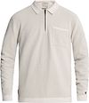 Cast Iron Longsleeve Half-Zip Polo Chenille White Down CKW2609314-7555 order online | Suitable