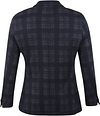 Colbert de jersey a cuadros Suitable Respect Flex en antracita Product / Achterkant