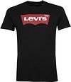 Levi's T-shirt Logo Print Zwart 17783-0137