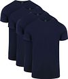 Køb Suitable Ota T-shirt med rund hals navy 4-pak 100-2 O Navy Ota | Suitable
