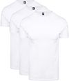 Alan Red T-shirt Bianco 6695/3P/01 Oakville 3pack 