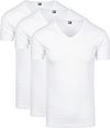 Alan Red T-shirt Bianco 6681/3P/01 Oklahoma T-Shirt White 3-pack