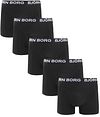 Björn Borg Boksere 5-pack Stretch Svart 10004237-MP001