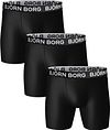 Bjorn Borg Performance Boxers 3-Pack Black 10001280-MP001 order online | Suitable