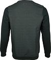 Maglione in maglia Blue Industry verde Product / Achterkant