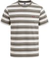 Køb Levi's T-shirt Brun Stribet 56605-0306 | Suitable