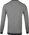 Suitable Baumwolle Zach Pullover Grau Design Product / Achterkant