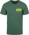 Superdry T-tröja Avslappnad Grön M1012099A-9SG