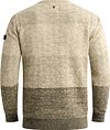 Sweter PME Legend Striped Structure beżowy Product / Achterkant
