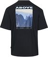 T-Shirt BOSS Te Move azul marino Product / Achterkant