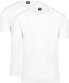 BOSS T-shirt Biały 50475276-100 2-pack