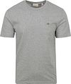 Gant T-shirt Shield Logo Gris commander en ligne | 2003184-93 | Suitable Luxembourg