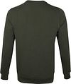 KnowledgeCotton Apparel Elm Pullover Mørkegrøn Product / Achterkant