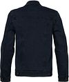 Petrol Denim Jacke Navyblau Product / Achterkant