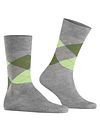 Burlington Manchester Socken Kariert Grau Product