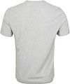 Ecoalf Natal T-Shirt con label grigio chiaro Product / Achterkant