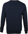 KnowledgeCotton Apparel Trui Elm Donkerblauw Product / Achterkant