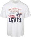 Levi's T-skjorte Vintage Grafisk Arkivplakat Hvit 87373-0225
