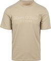 Marc O'Polo T-skjorte Logo Beige 423201251052-111