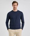 McGregor Pullover Merino Wool Navy Model / Voorkant
